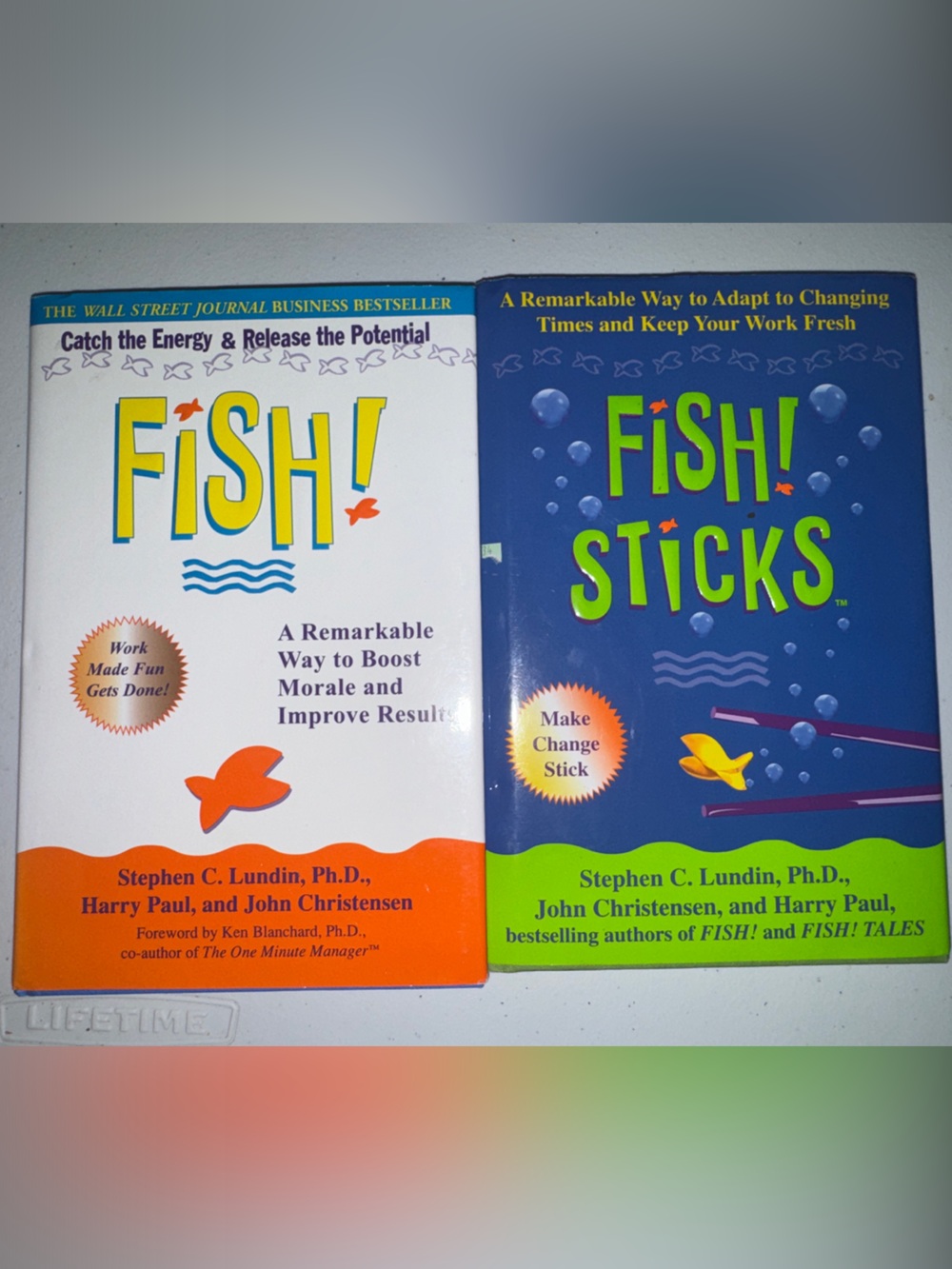 Fish! & Fish! Sticks Hardcovee Book Set